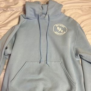 Light blue hoodie